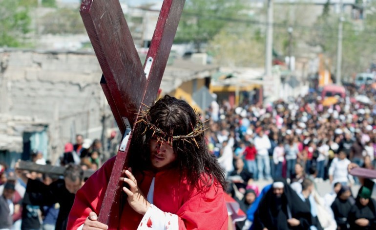 Mexico (AFP). Semaine Sainte : dans la peau de Jésus Christ