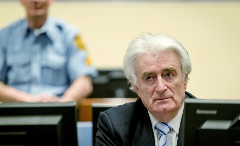 La Haye (AFP). Ex-Yourgoslavie: 40 ans de prison pour Karadzic coupable de génocide