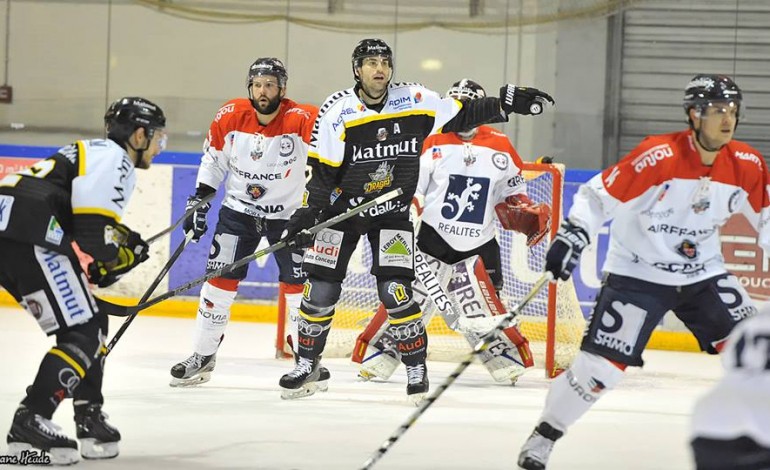 Hockey: match 3 de la finale et première à domicile pour les Dragons de Rouen