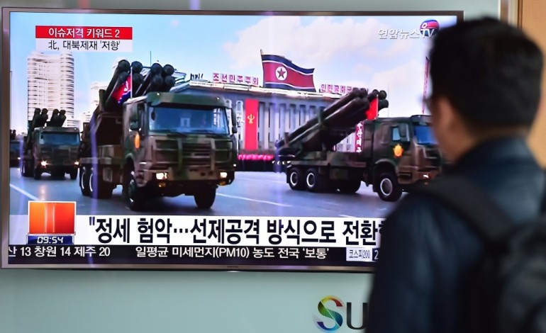 Paju (Corée du Sud) (AFP). Pyongyang diffuse une vidéo simulant une attaque nucléaire sur Washington