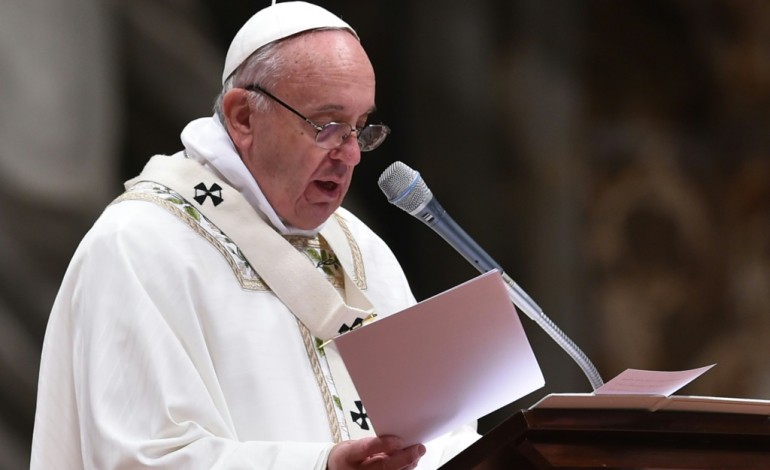 Cité du Vatican (AFP). Le pape appelle les chrétiens à porter l'espérance 
