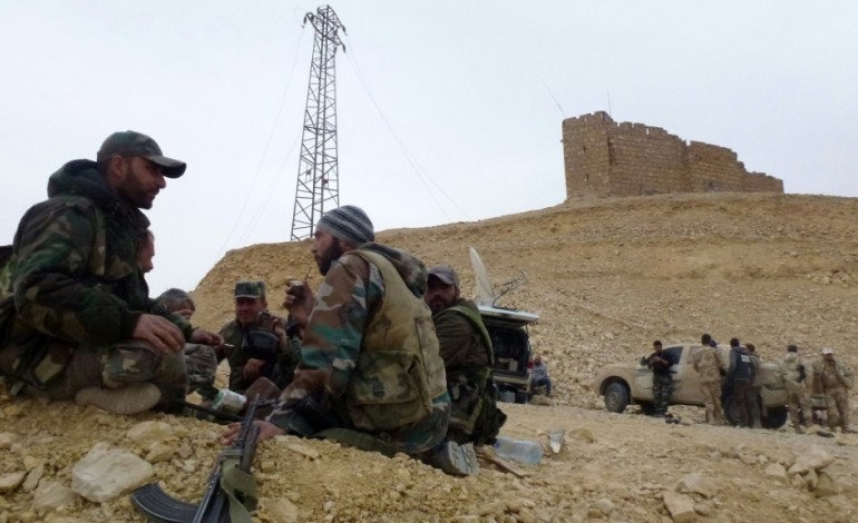 Palmyre (Syrie) (AFP). Le régime syrien reprend Palmyre, une victoire majeure face à l'EI