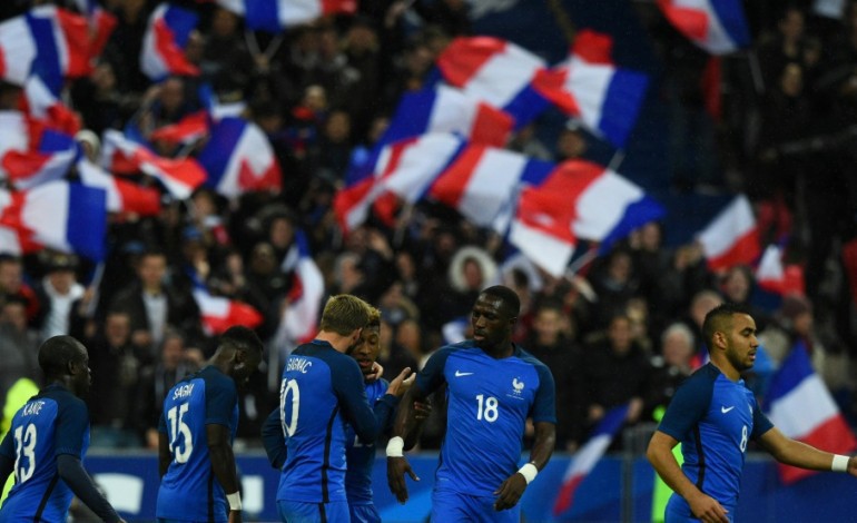 Saint-Denis (AFP). Préparation à l'Euro-2016: la France bat la Russie 4 à 2