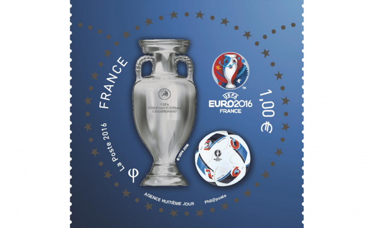 Le timbre officiel de l'Euro 2016 a la véritable odeur du gazon
