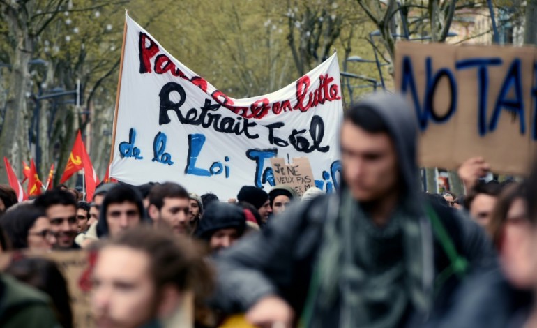 Paris (AFP). Loi travail: nouvelle journée d'action le 28 avril à l'appel de sept organisations