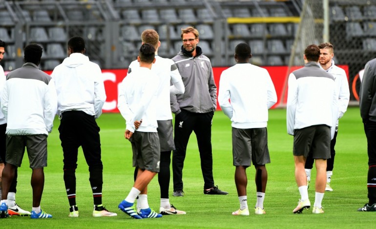 Berlin (AFP). Europa League: Klopp ou le retour du "grand blond" à Dortmund