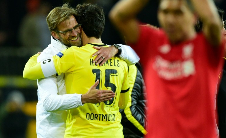 Dortmund (Allemagne) (AFP). Europa League: Dortmund et Liverpool dos à dos pour le retour de Klopp