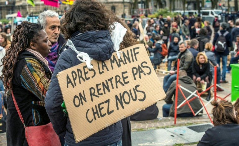 Paris (AFP). Loi travail: "Nuits Debout" partout en France après des manifestations émaillées de violences