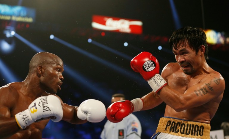Las Vegas (Etats-Unis) (AFP). Boxe: Pacquiao quitte les rings en vainqueur pour se lancer dans l'arène politique