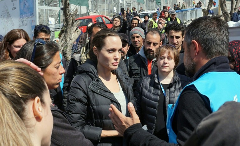 Athènes (AFP). Migrants: Lesbos, passage obligé pour les personnalités engagées en faveur des réfugiés 
