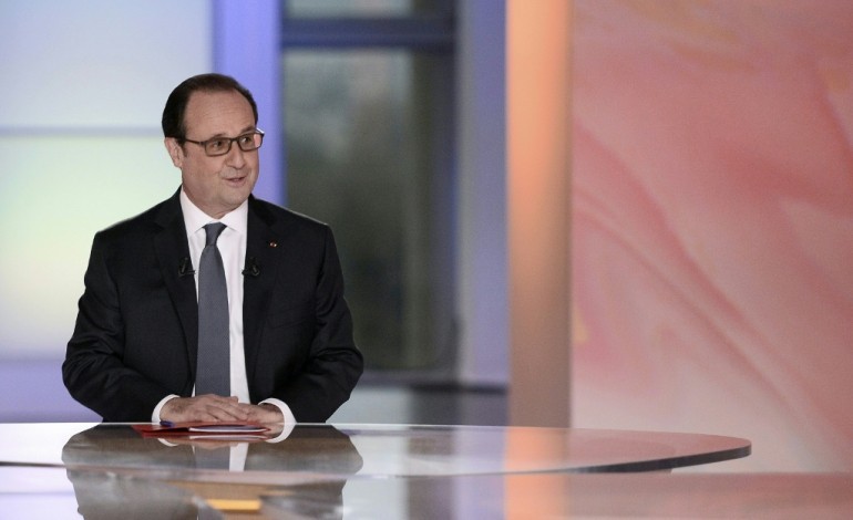 Paris (AFP). Hollande sur France 2: la méthode Coué vouée à l'échec, selon des éditorialiste