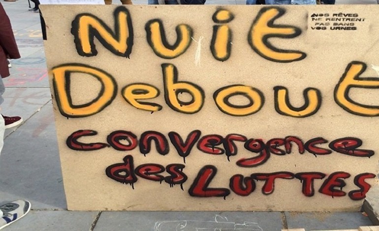 Nuit Debout Caen : 200 personnes rassemblées dans la nuit de samedi à dimanche