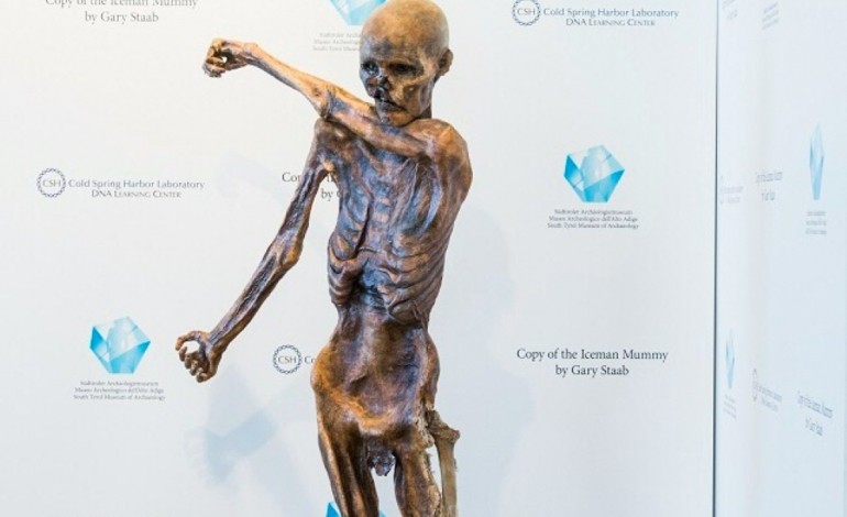 Vienne (AFP). Ötzi "l'homme des glaces" momifié en impression 3D et en tournée