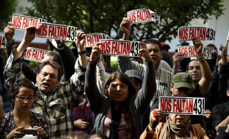 Mexico (AFP). Etudiants disparus au Mexique: l'enquête entravée selon un rapport