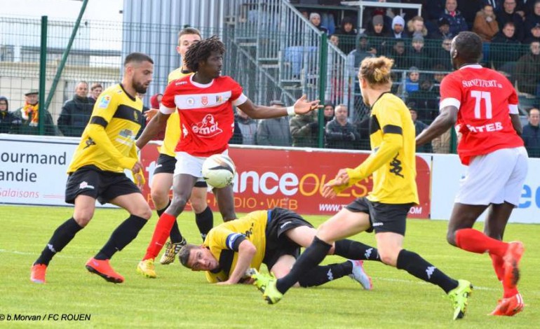 Football: pas de vainqueur entre la reserve de QRM et le FC Rouen