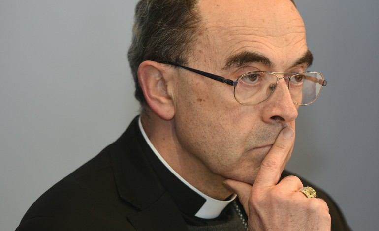 Lyon (AFP). Pédophilie: Barbarin reconnaît "des erreurs dans la nomination de certains prêtres" 