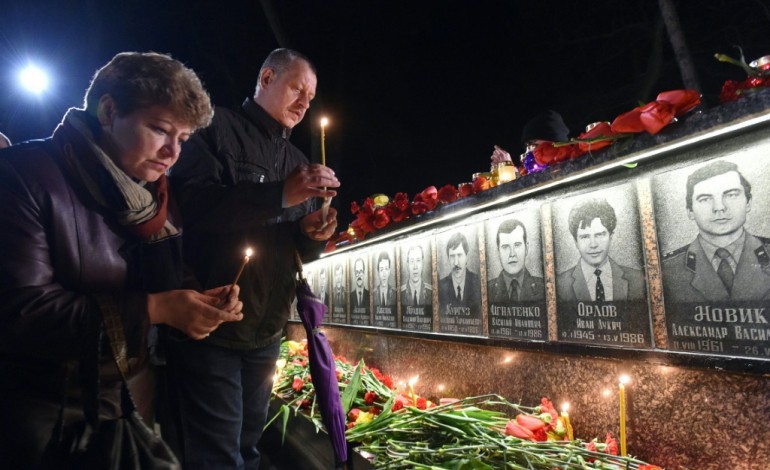Kiev (AFP). L'Ukraine marque le 30e anniversaire de la catastrophe de Tchernobyl