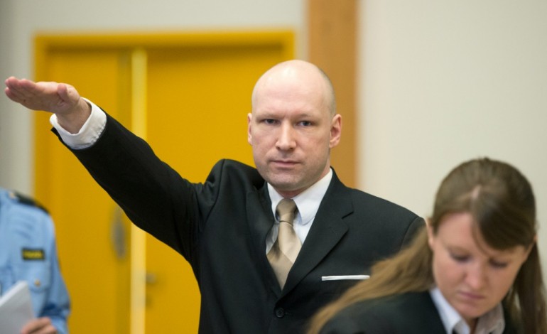 Oslo (AFP). Norvège: condamné pour traitement inhumain de Breivik, l'État fait appel