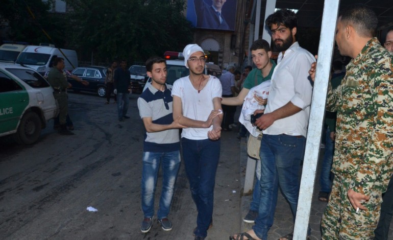 Alep (Syrie) (AFP). Syrie: 14 civils tués dans le bombardement d'un hôpital par le régime, selon la défense civile