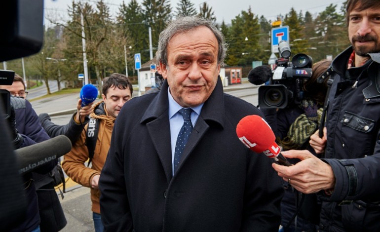 Lausanne (AFP). Platini devant le TAS: le dernier recours