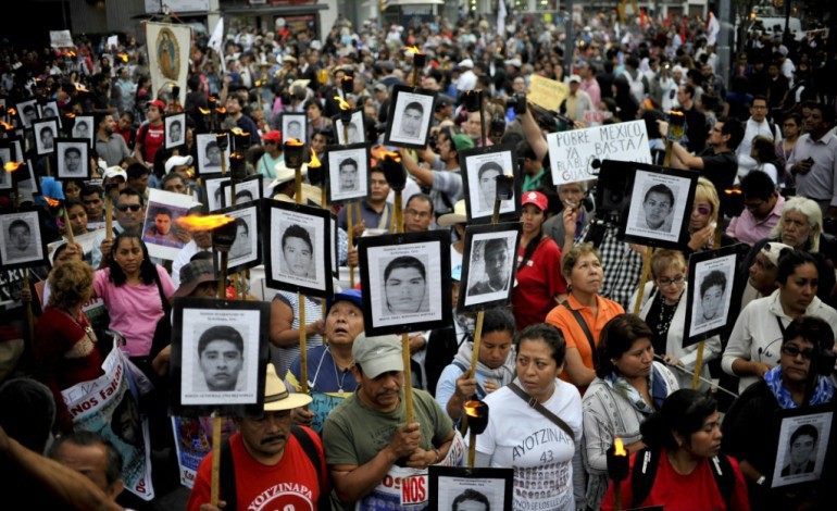 Mexico (AFP). Etudiants disparus au Mexique: la lutte solitaire des parents 