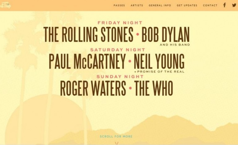 Les Rollings Stones, Paul McCartney, Bob Dylan et Roger Waters réunis dans un même festival