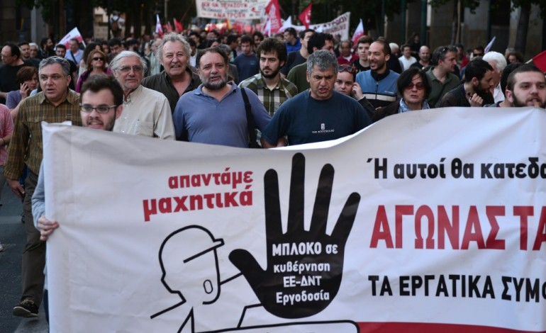 Athènes (AFP). Grèce: grève contre la réforme des retraites, les transports paralysés