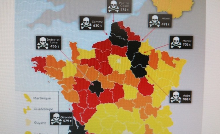 "Atlas de la France Toxique" : trois départements de Normandie empoisonnés par les pesticides