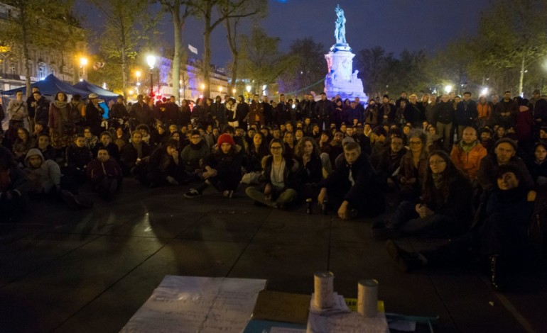Paris (AFP). Nuit Debout: 51% des Français en faveur du mouvement citoyen