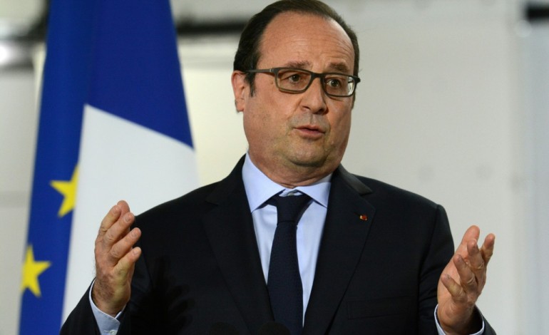 Rungis (France) (AFP). Hollande concède qu'il peut être "insupportable" d'entendre dire que "ça va mieux"
