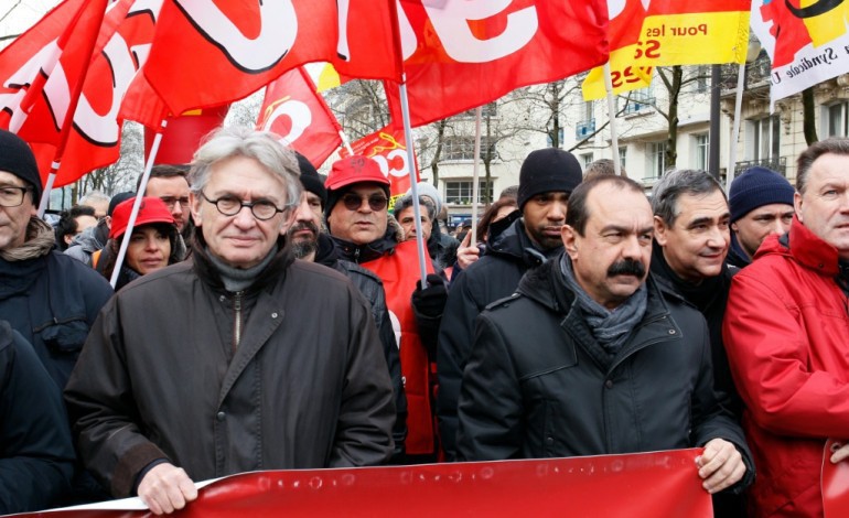 Paris (AFP). Appel à grèves et manifestations les 17 et 19 mai des sept syndicats contestataires