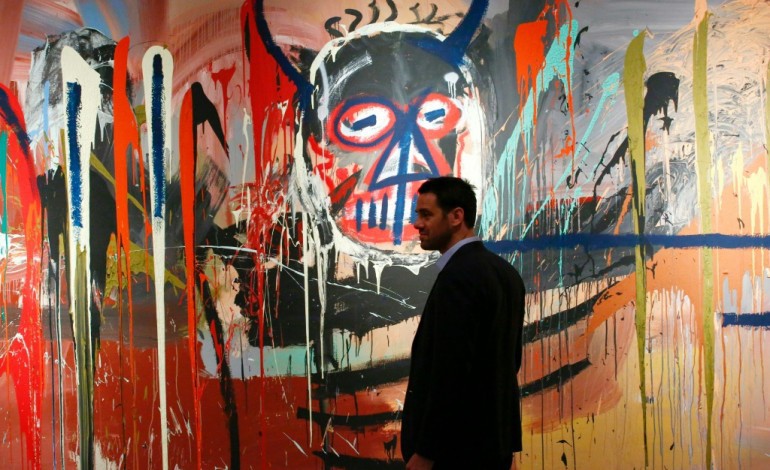 New York (AFP). Etats-Unis: un tableau de Basquiat adjugé 57,2 millions de dollars, un record