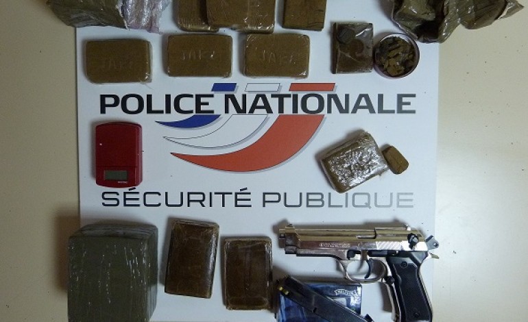 Plus de deux kilos de cannabis et une grenade : trois dealers interpellés, près de Rouen