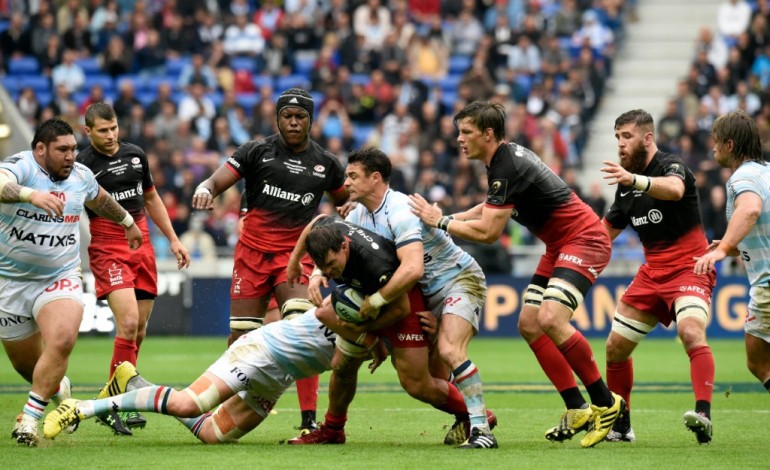 Décines-Charpieu (France) (AFP). Rugby: le Racing 92 battu en finale de Coupe d'Europe par les Saracens 9-21