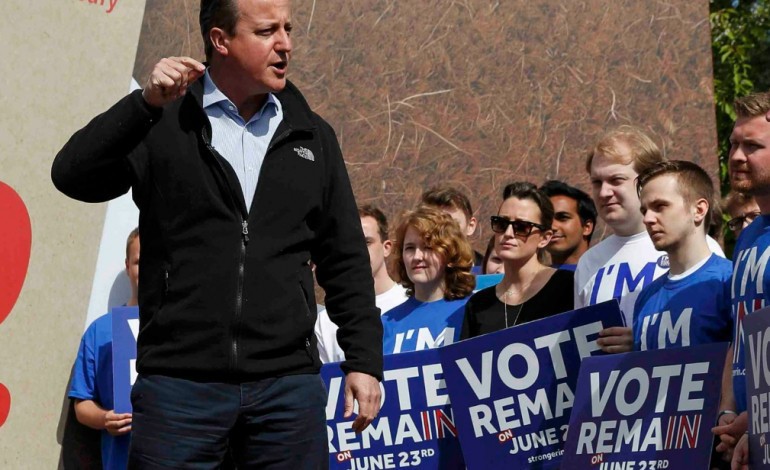 Londres (AFP). GB/référendum sur l'UE : les deux camps intensifient leur campagne