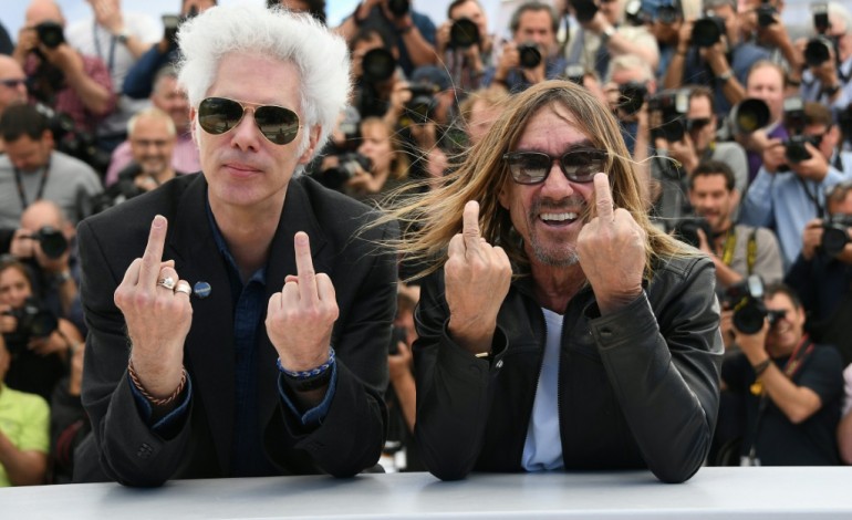 Cannes (AFP). Jim Jarmusch et Iggy Pop, doigts d'honneur et souffle rock à Cannes