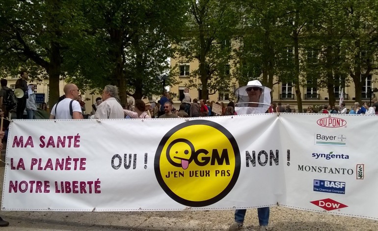 Environnement : à Caen, une marche citoyenne contre Monsanto