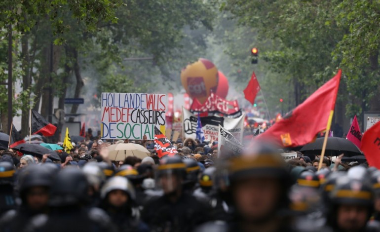 Paris (AFP). Loi travail: une nouvelle semaine mouvementée s'annonce