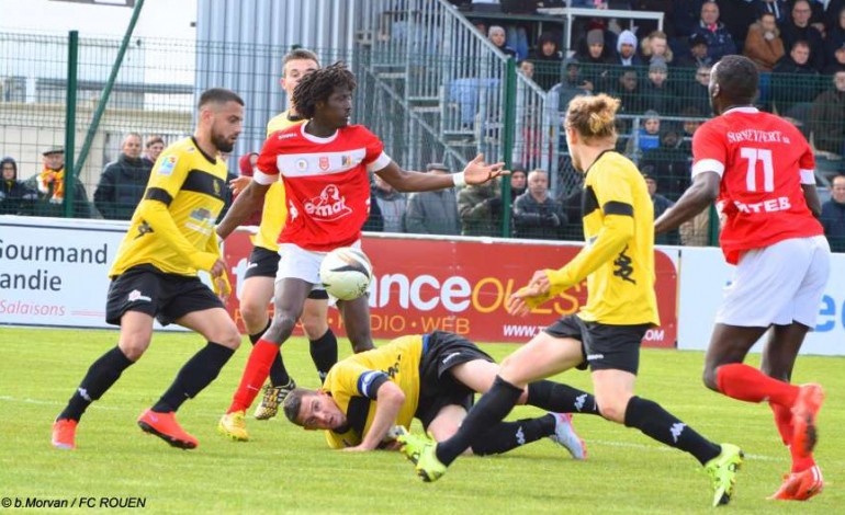 Football, Division d'Honneur : le FC Rouen gagne son match en retard face à la reserve de Oissel