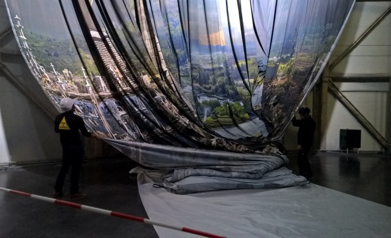Panorama XXL à Rouen : la nouvelle toile dédiée à Jeanne d'Arc posée