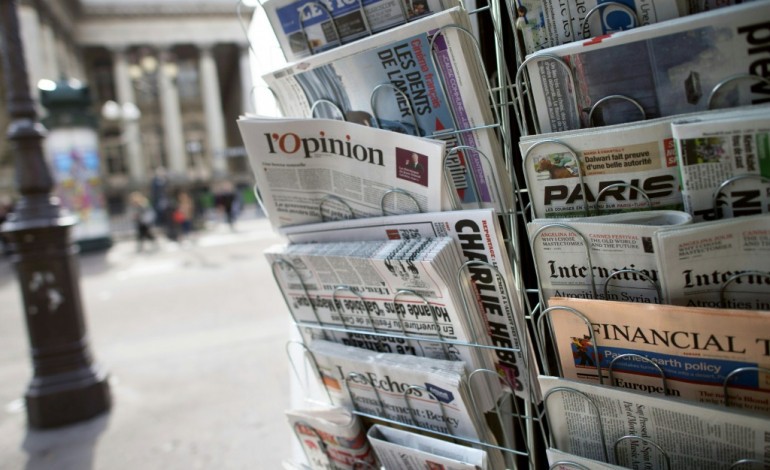 Paris (AFP). Parution des journaux bloquée: les patrons de presse dénoncent une exigence "scandaleuse" de la CGT