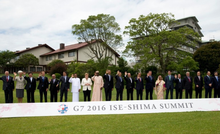 Ise-Shima (Japon) (AFP). G7 sur les migrants: un "défi mondial" qui "nécessite une réponse mondiale"
