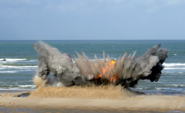 Manche : trois opérations de déminage sur les plages du littoral
