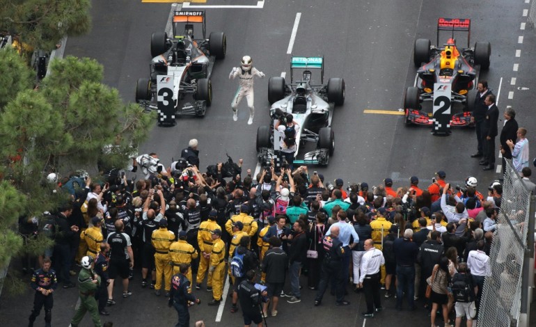 Monaco (AFP). GP de Monaco: victoire du Britannique Lewis Hamilton (Mercedes) 