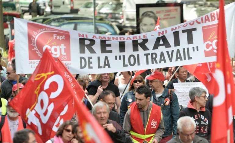 Paris (AFP). Loi Travail: le bras de fer entre dans son quatrième mois, grèves en vue dans les transports