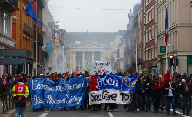 A Rouen, des incidents en marge de la manifestation contre la loi Travail