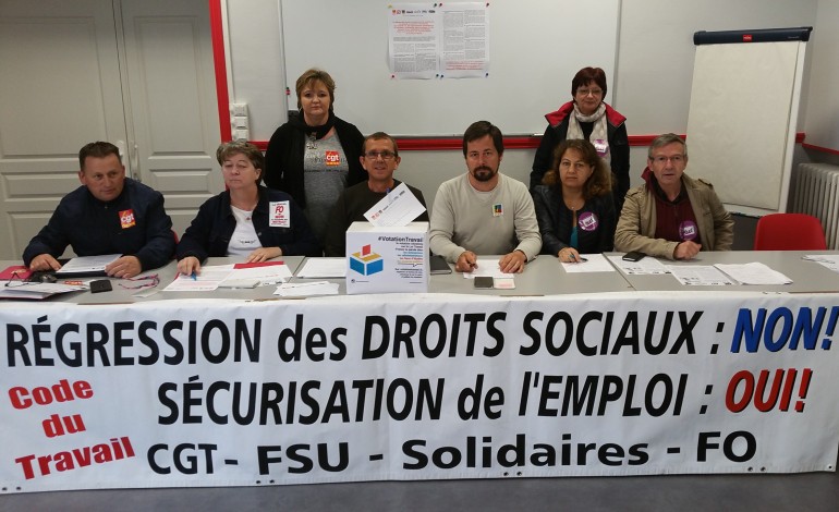 Dans l'Orne, l'intersyndicale lance une votation citoyenne contre la loi Travail