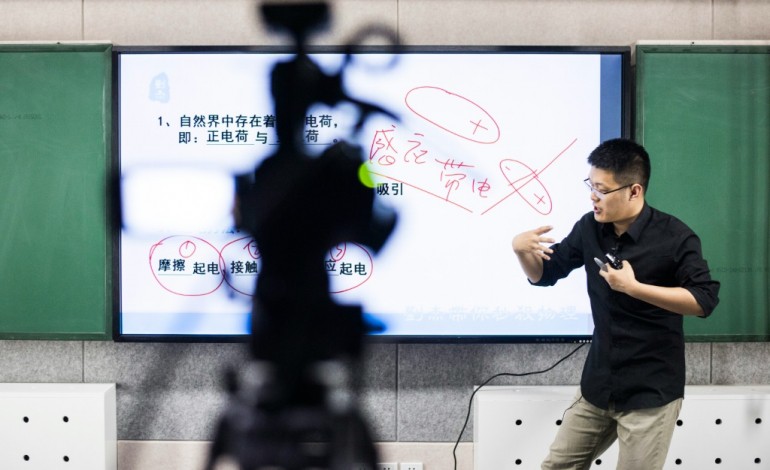 Pékin (AFP). Chine: des profs stars de l'internet grâce à la fièvre du "gaokao", le bac chinois