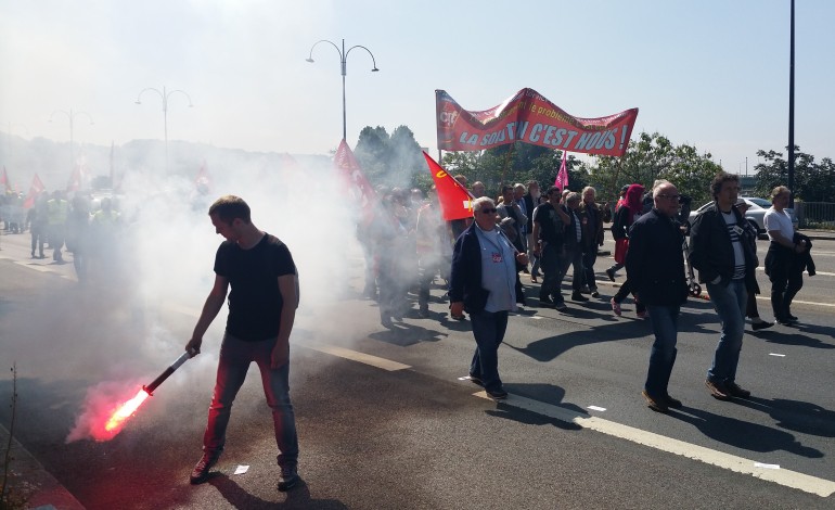 Loi Travail : manifestation à Rouen, les retraités rejoignent le mouvement
