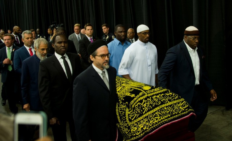 Louisville (Etats-Unis) (AFP). Obsèques de Mohamed Ali à Louisville où il sera inhumé 